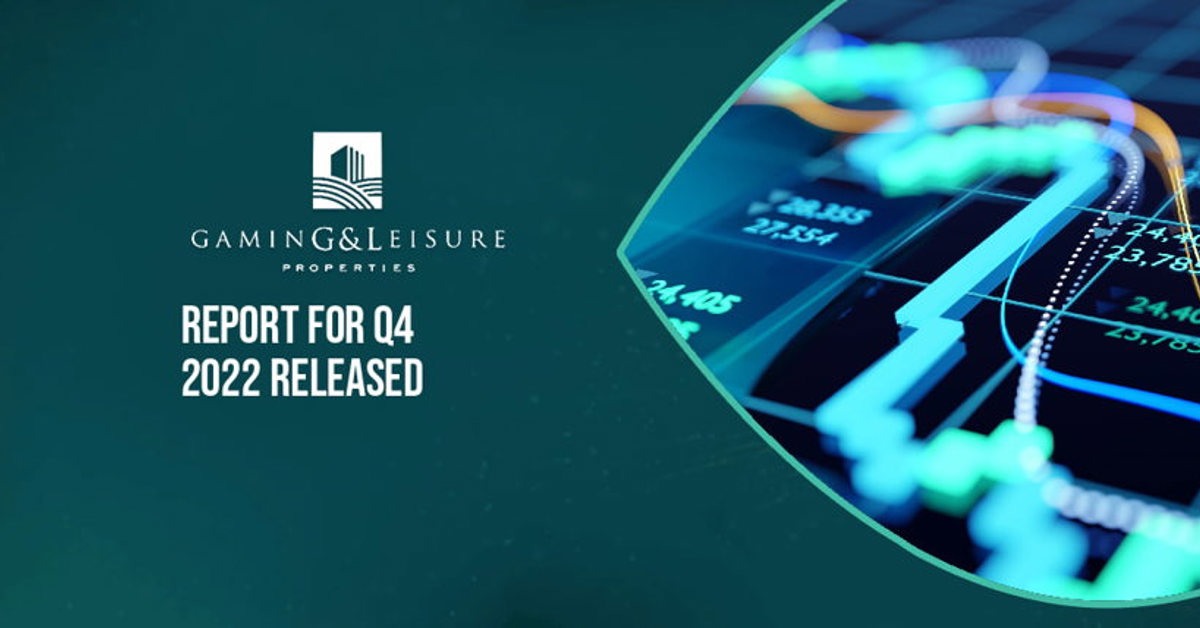 GLPI financial report for Q4 2022