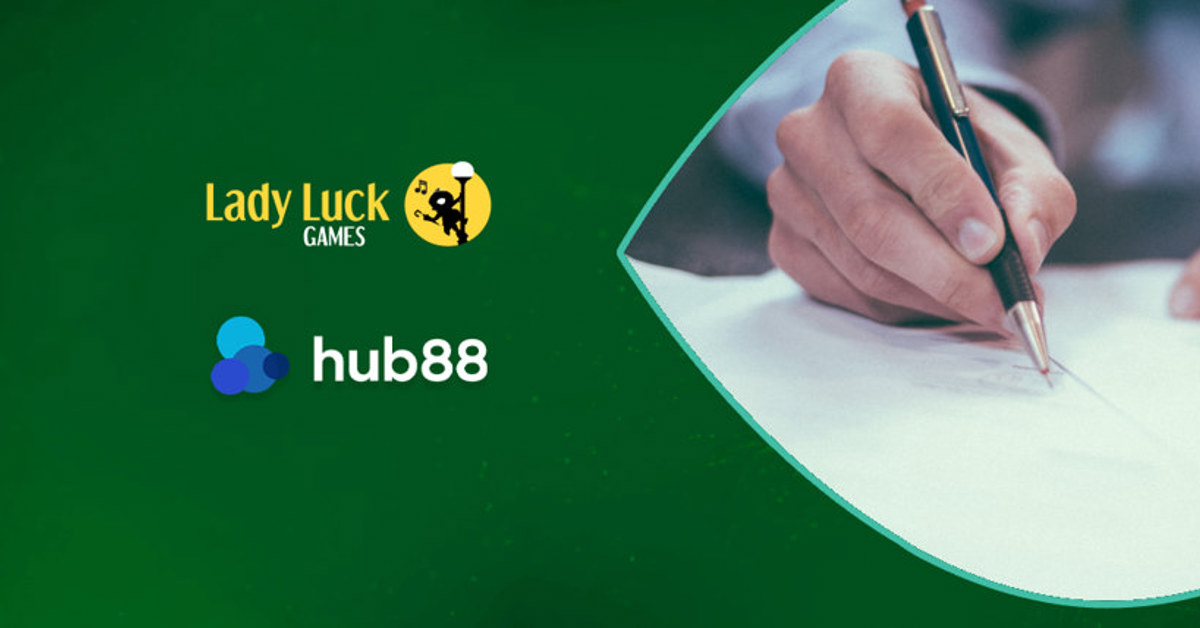 Lady Luck Games distribution agreement with Hub88
