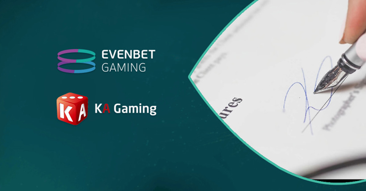 EvenBet Gaming partnership with KA Gaming