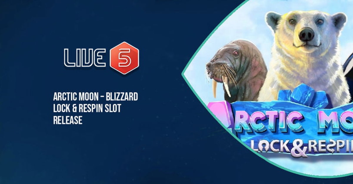 Live 5’s new Arctic Moon – Blizzard Lock & Respin slot