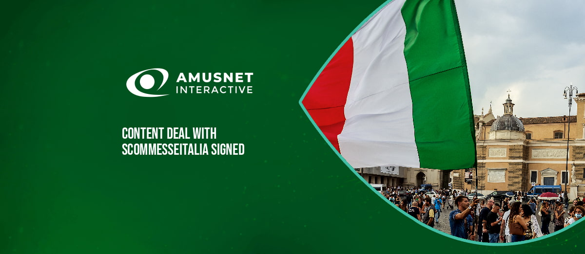 Amusnet deal with ScommesseItalia