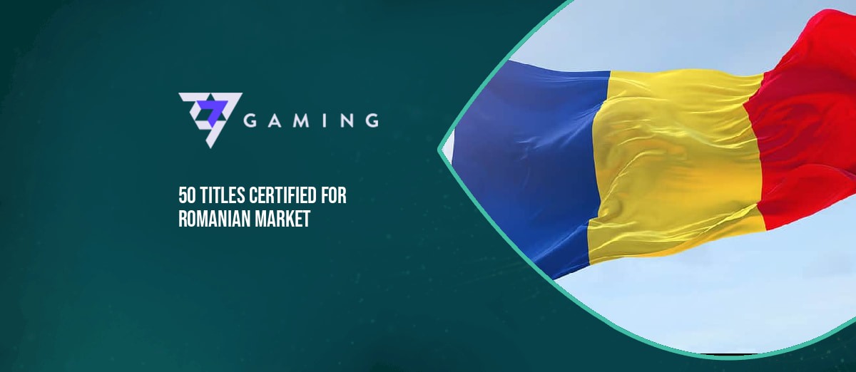 7777 gaming Romania certificate