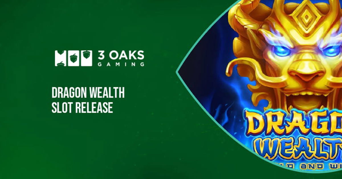 3 Oaks Gaming’s new Dragon Wealth slot