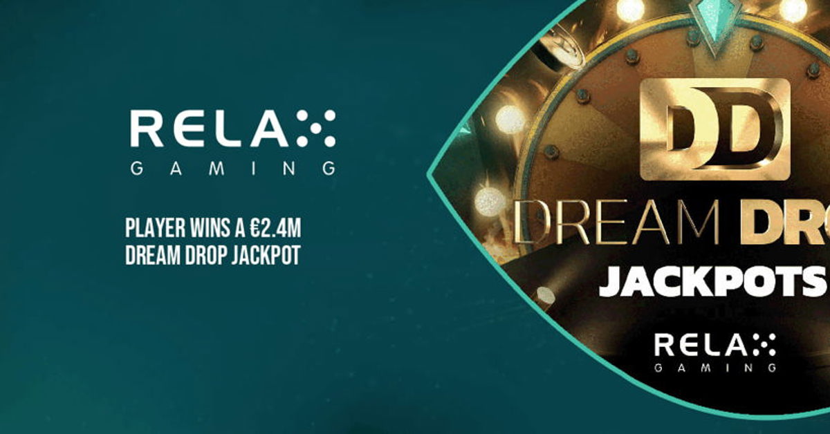 Player wins Relax’s Dream Drop Jackpot