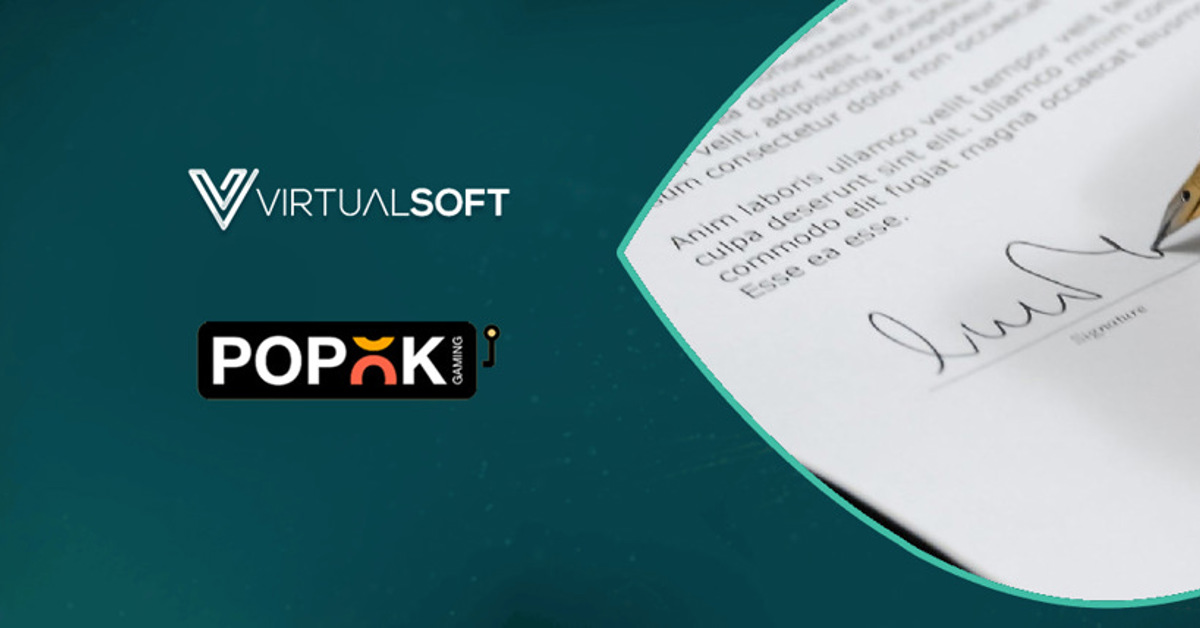 PopOK Gaming agreement with VirtualSoft