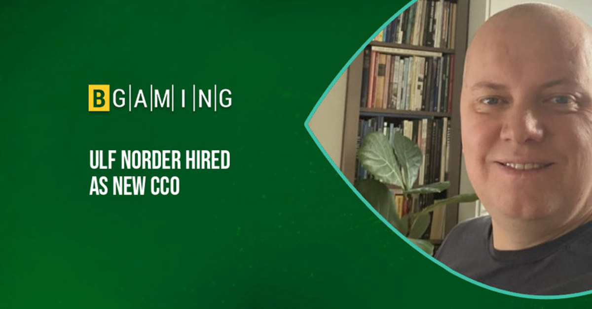 Ulf Norder appointed as BGaming’s CCO
