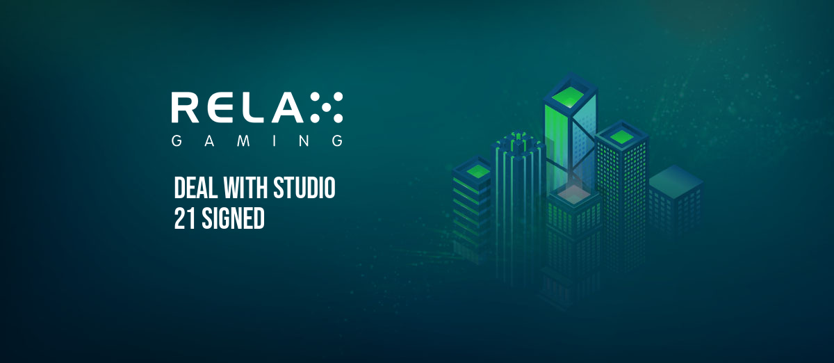 Relax Gaming deal with Studio 21 Live Gaming