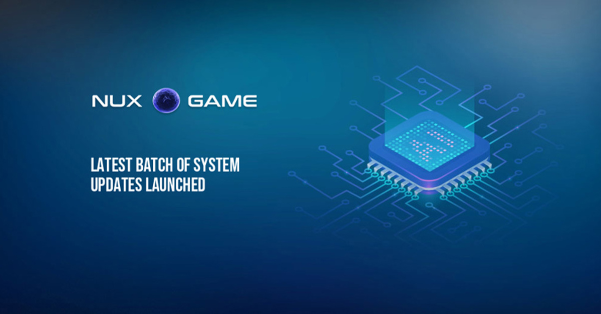 NuxGame platform updates