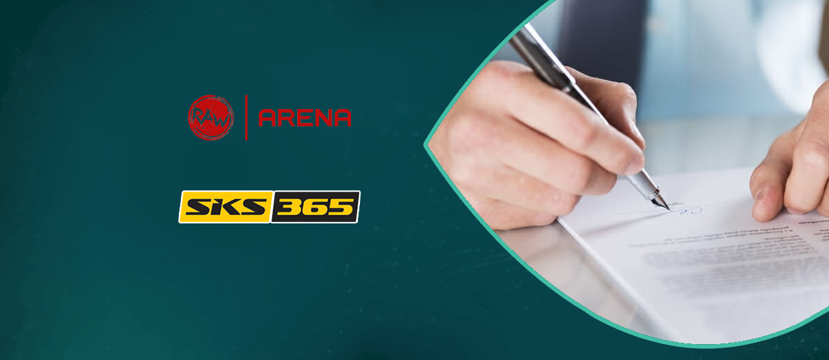 RAW Arena deal with SKS365