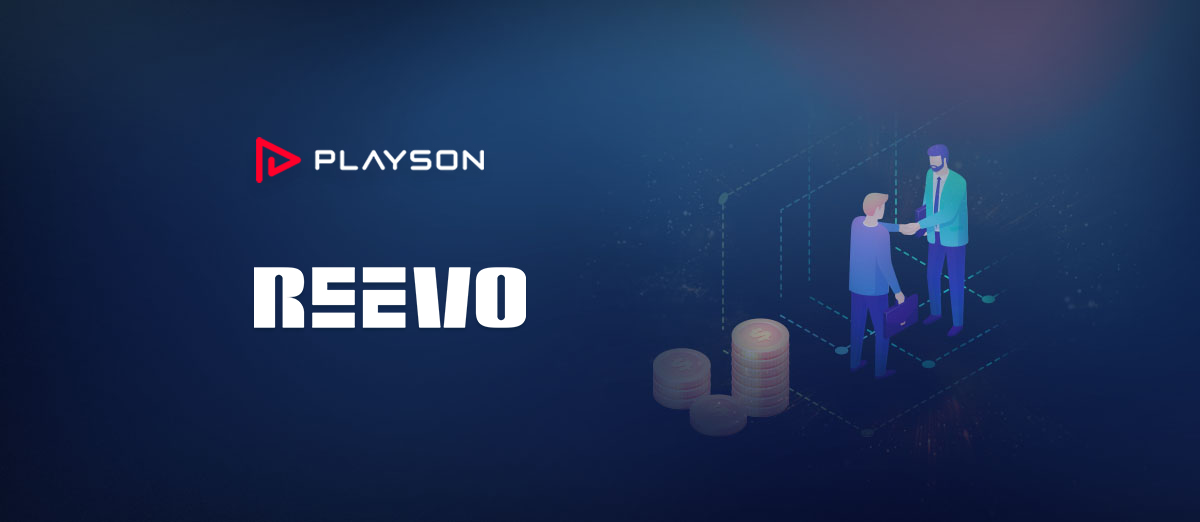 REEVO integrates Playson gaming content