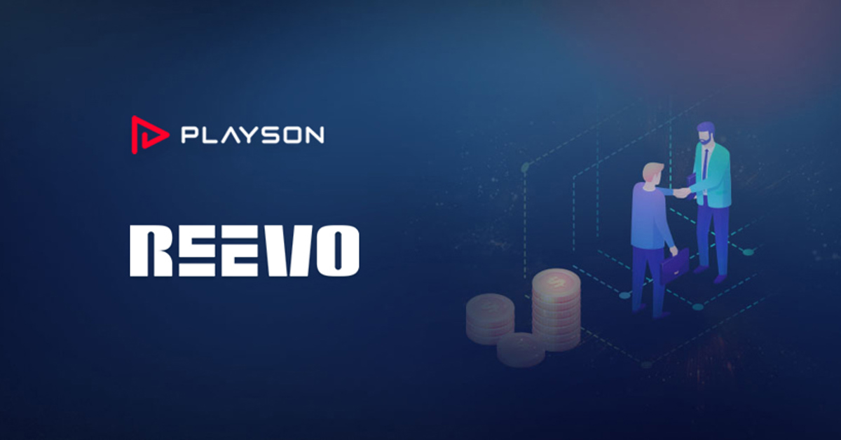 REEVO integrates Playson gaming content