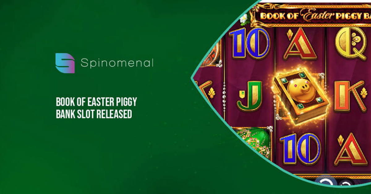 Spinomenal’s Book of Easter Piggy Bank slot