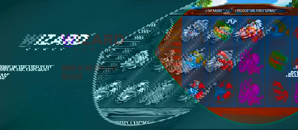 New Bring in the Fish slot from Wizard Games