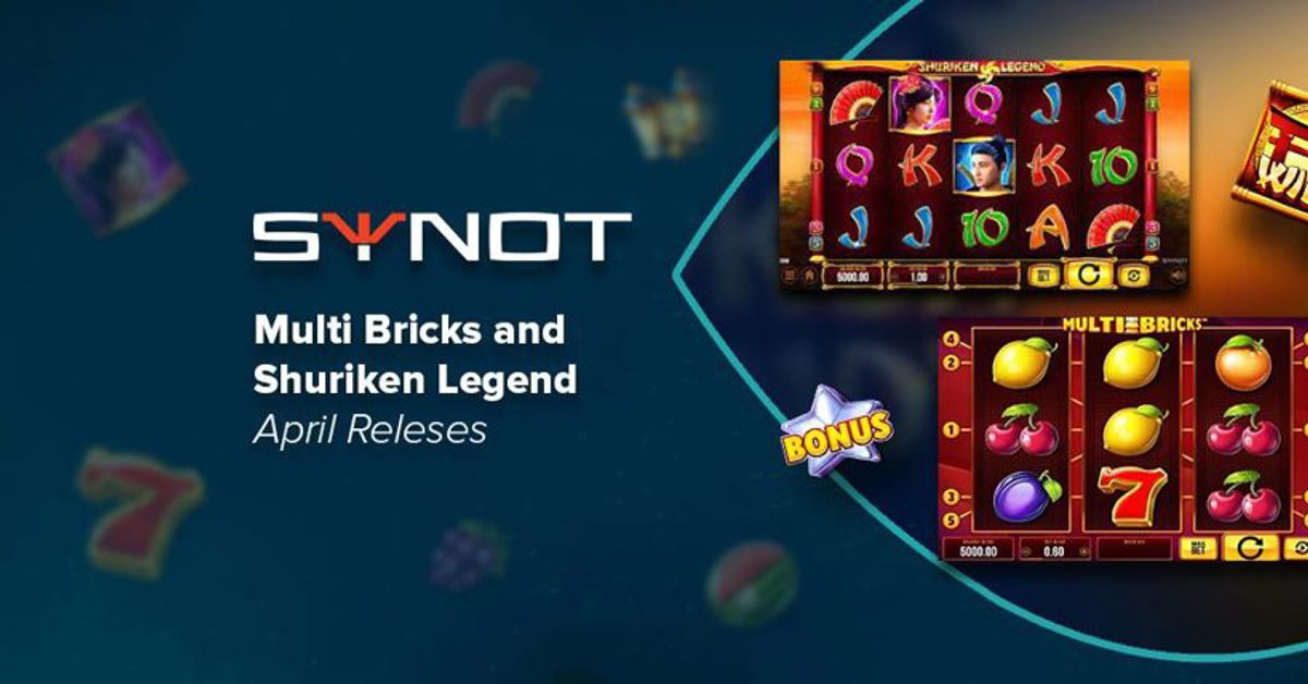 April slot teasers from SYNOT Games