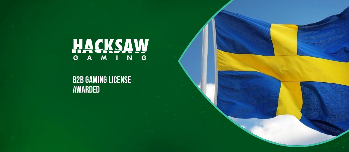 Hacksaw Gaming gains Swedish license