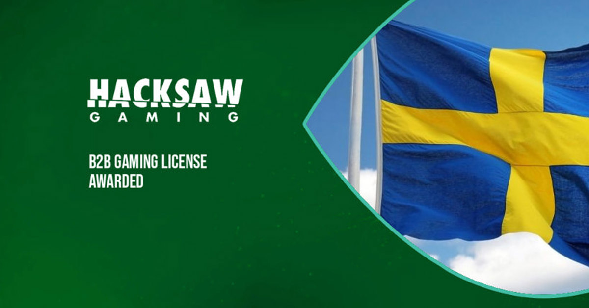 Hacksaw Gaming gains Swedish license