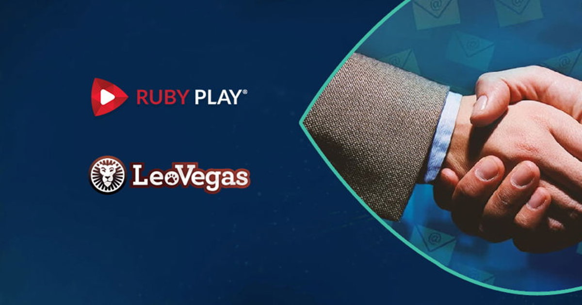 RubyPlay content deal with LeoVegas