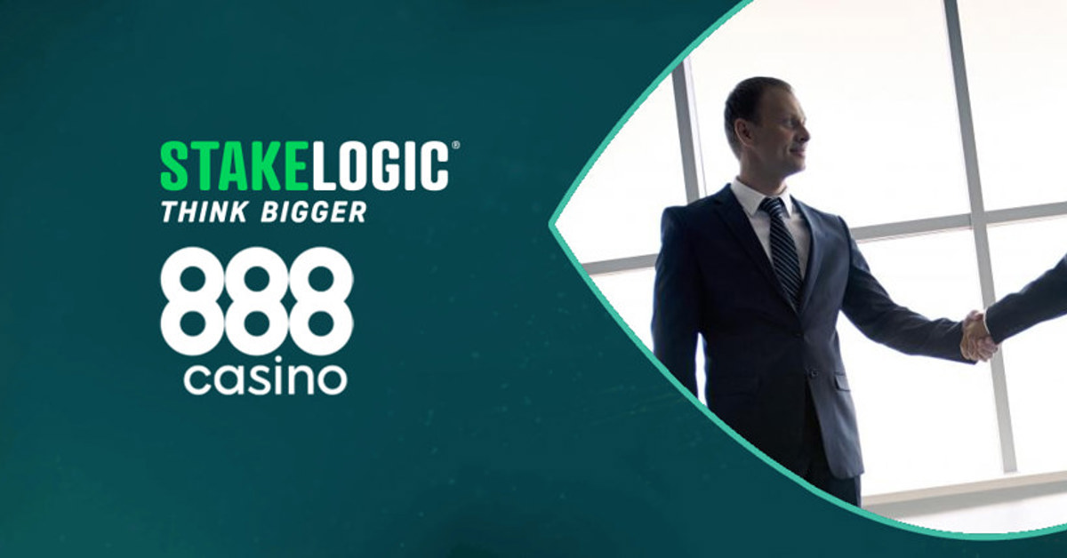 Stakelogic deal with 888casino