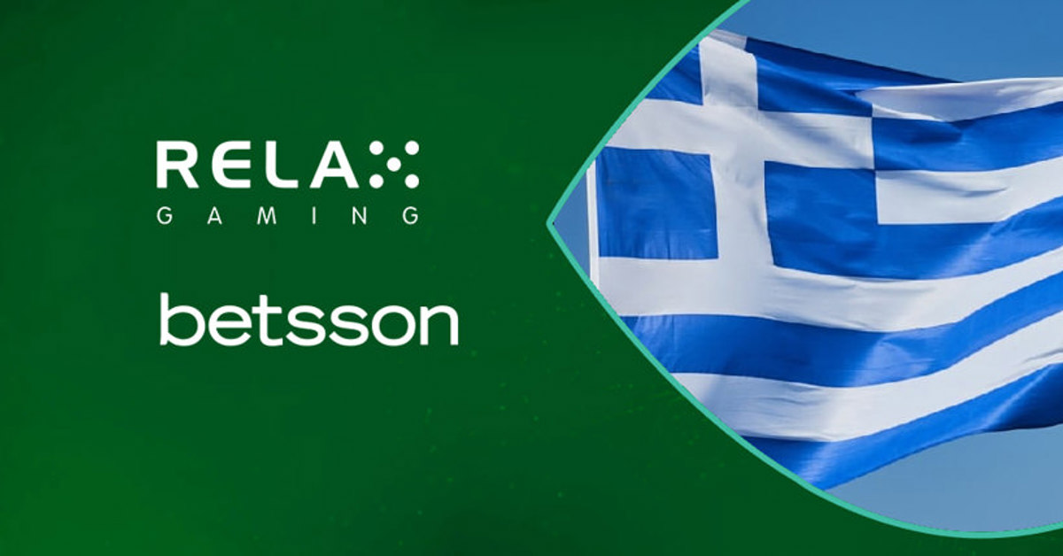 Relax Gaming Greece deal with Betsson