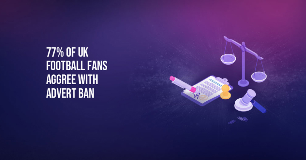 UK football fans support gambling sponsor ban