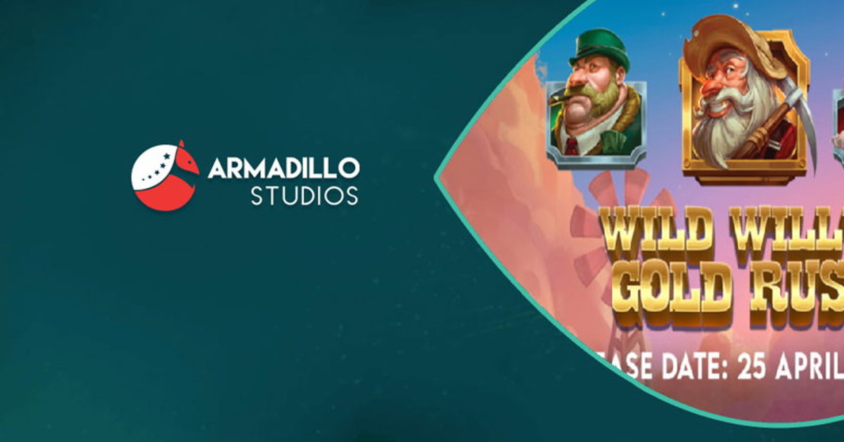 Armadillo Studios’ new Wild Willy’s Gold Rush slot