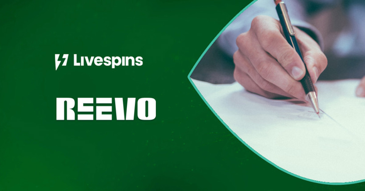 Livespins partnership with REEVO