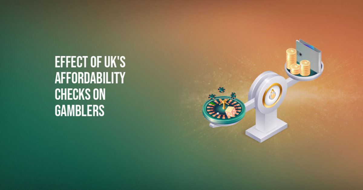 Affordability checks for UK gamblers