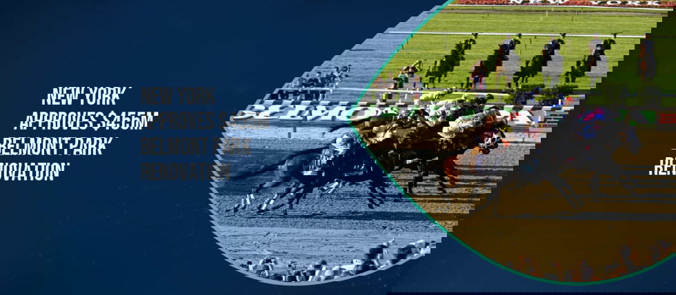New York Issues a $455m Belmont Park Upgrade