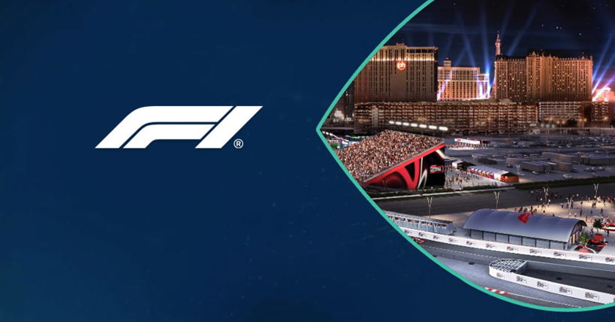 Las Vegas F1 construction work