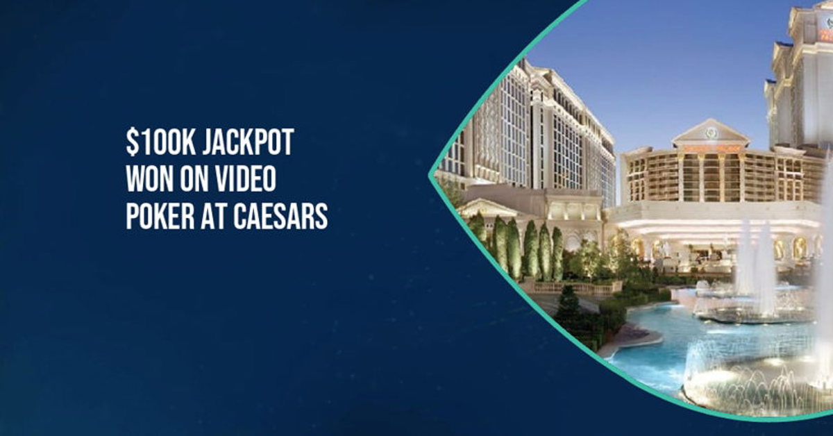 Lucky player hits jackpot at Caesars