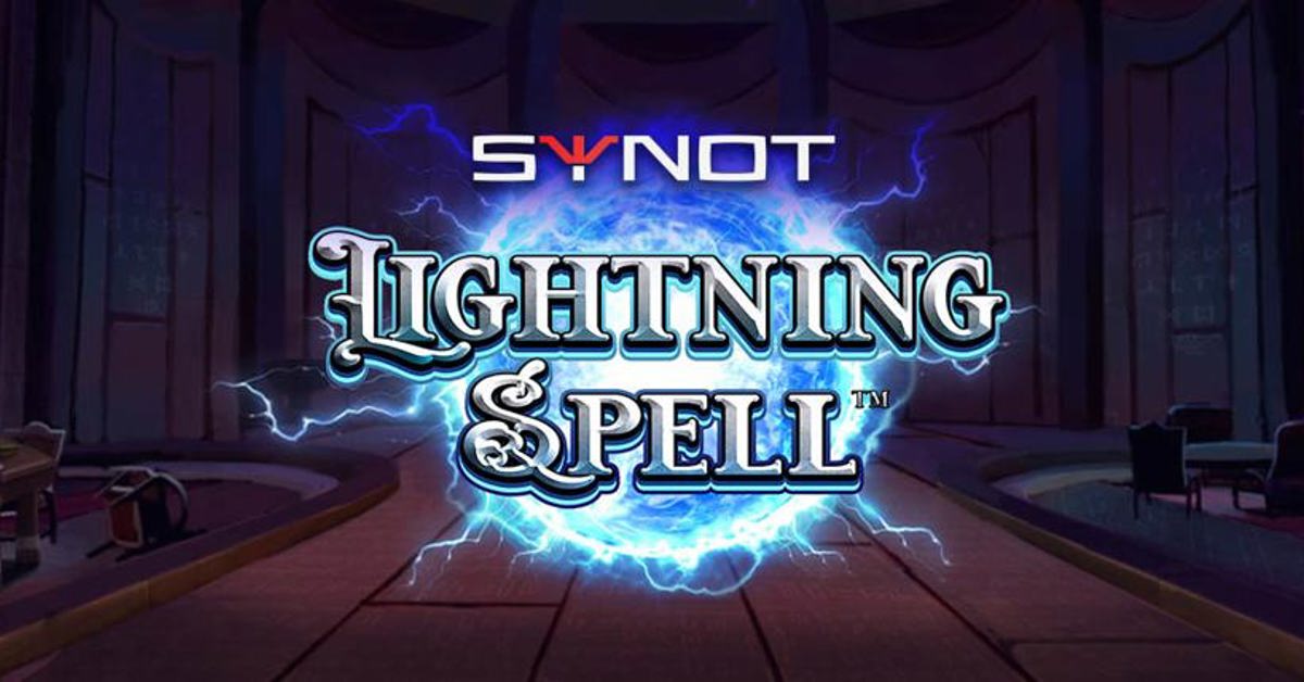 SYNOT Games release brand-new Lightning Spell slot