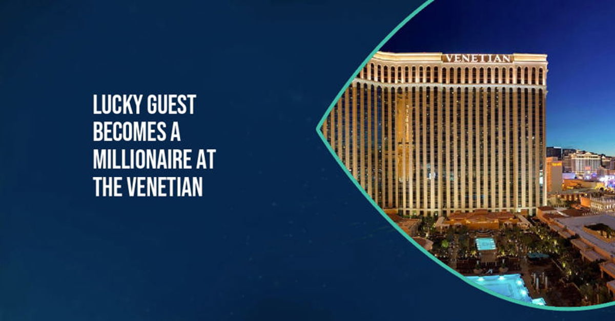 The Venetian progressive jackpot win