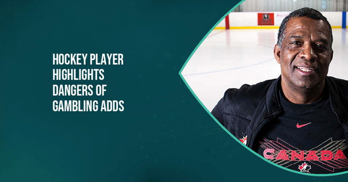 Canadian hockey player speaks out against gambling adds