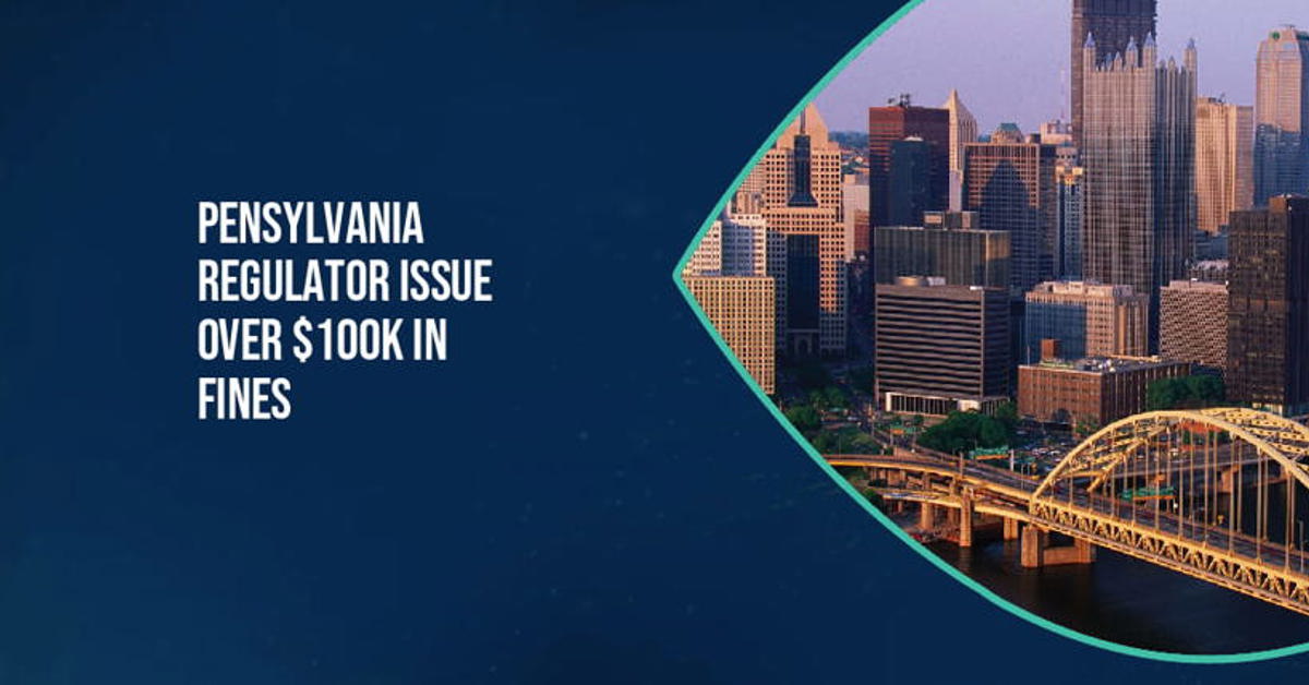 PGCB fines operators $100,350