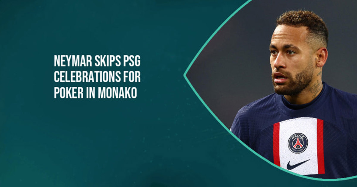 Neymar plays poker Monaco