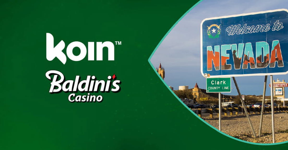 Koin Payments Ushers In Cashless Gaming in Northern Nevada with Baldini’s Casino