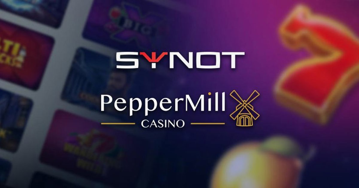 SYNOT Games Bring Their Content to PepperMill Casino in Belgium