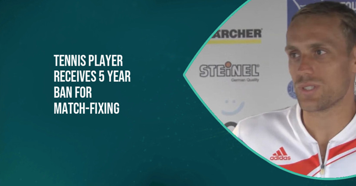 Tennis player match-fixing ban