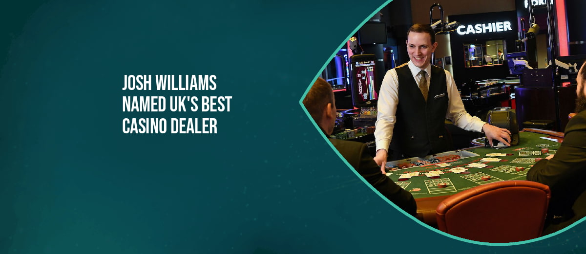 Josh Williams has once again been crowned the UK's Best Casino Dealer