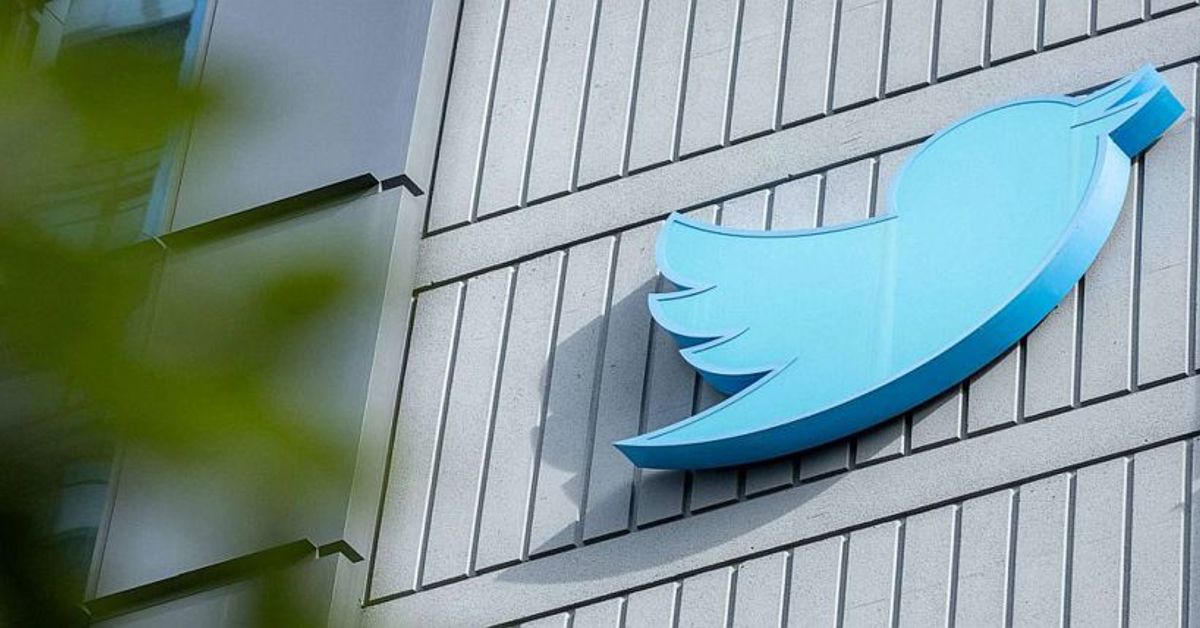 The Twitter Logo on Its Headquarters