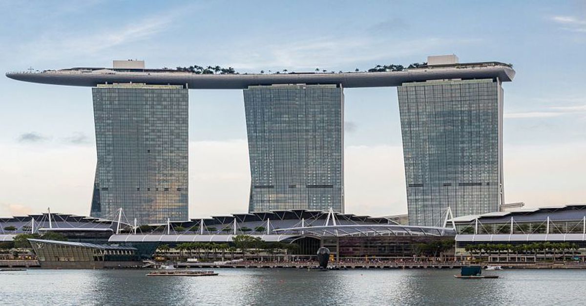 Marina Bay Sands resort in Singapore