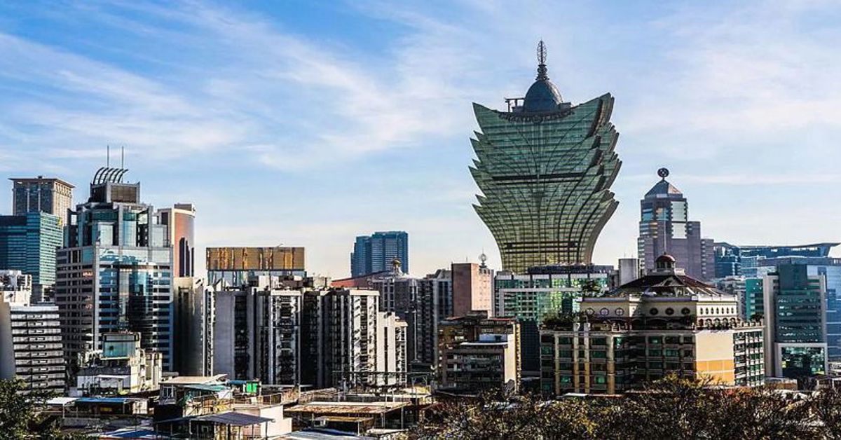 Macau's skyline during the day