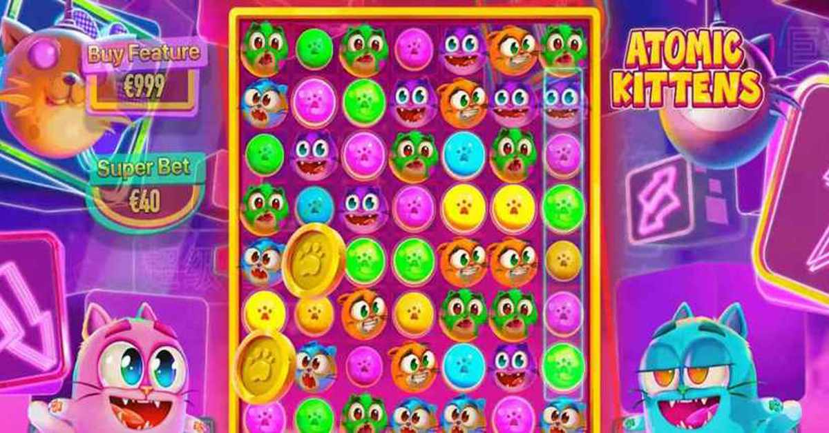 Habanero release Atomic Kittens slot