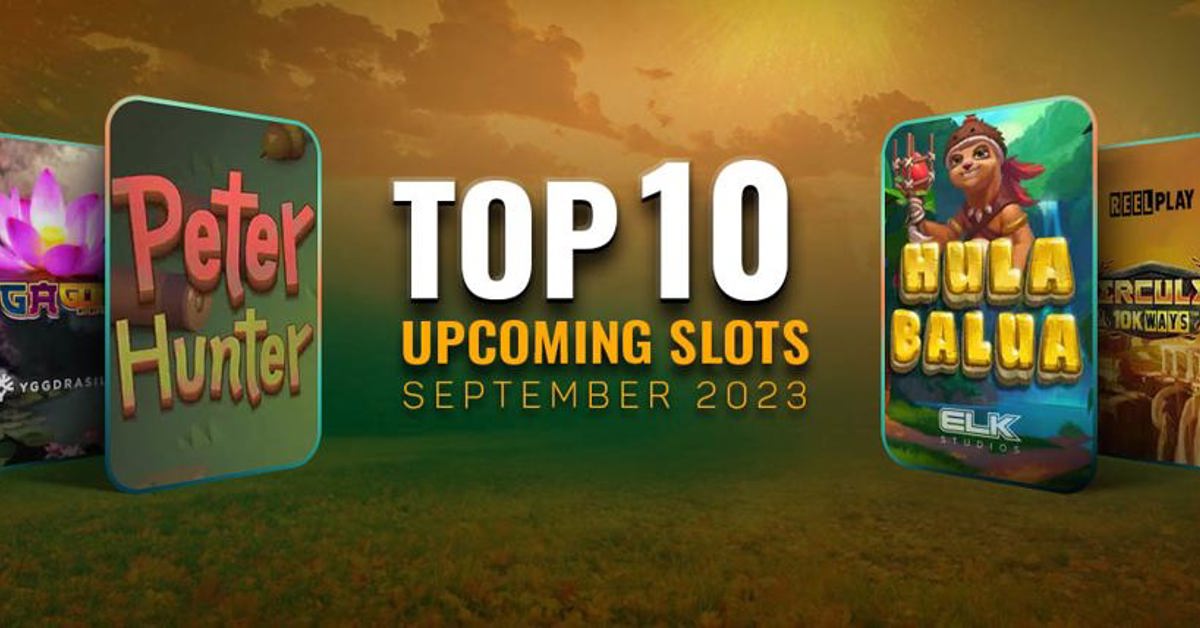 Top 10 slot releases in September 2023