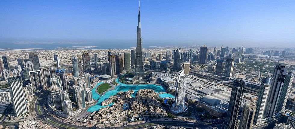 A birds-eye view of Dubai