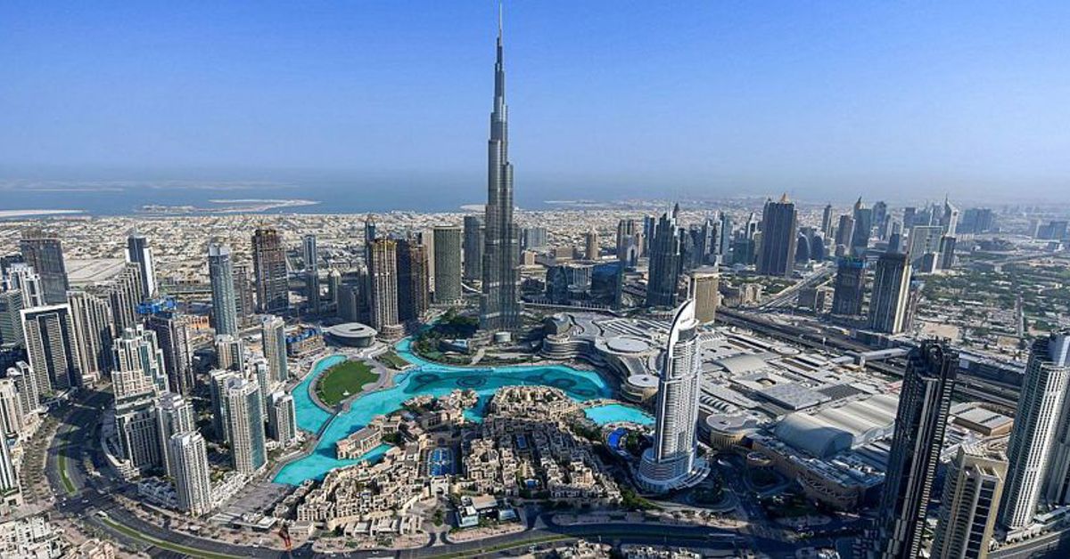A birds-eye view of Dubai