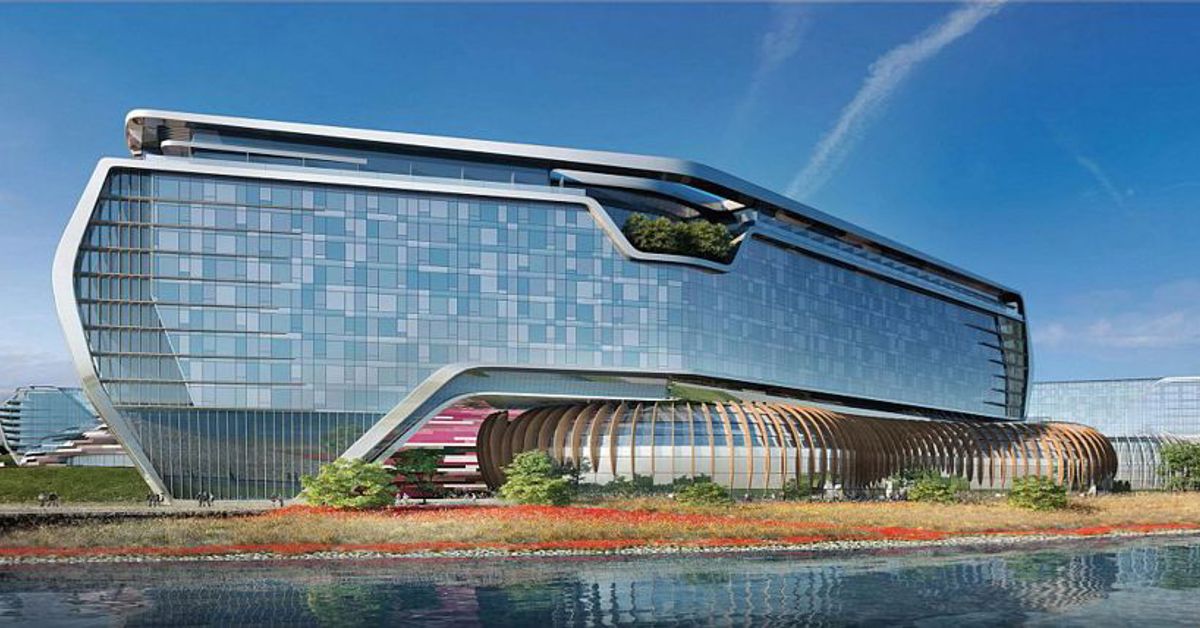 A rendering of the Mohegan Inspire IR in South Korea