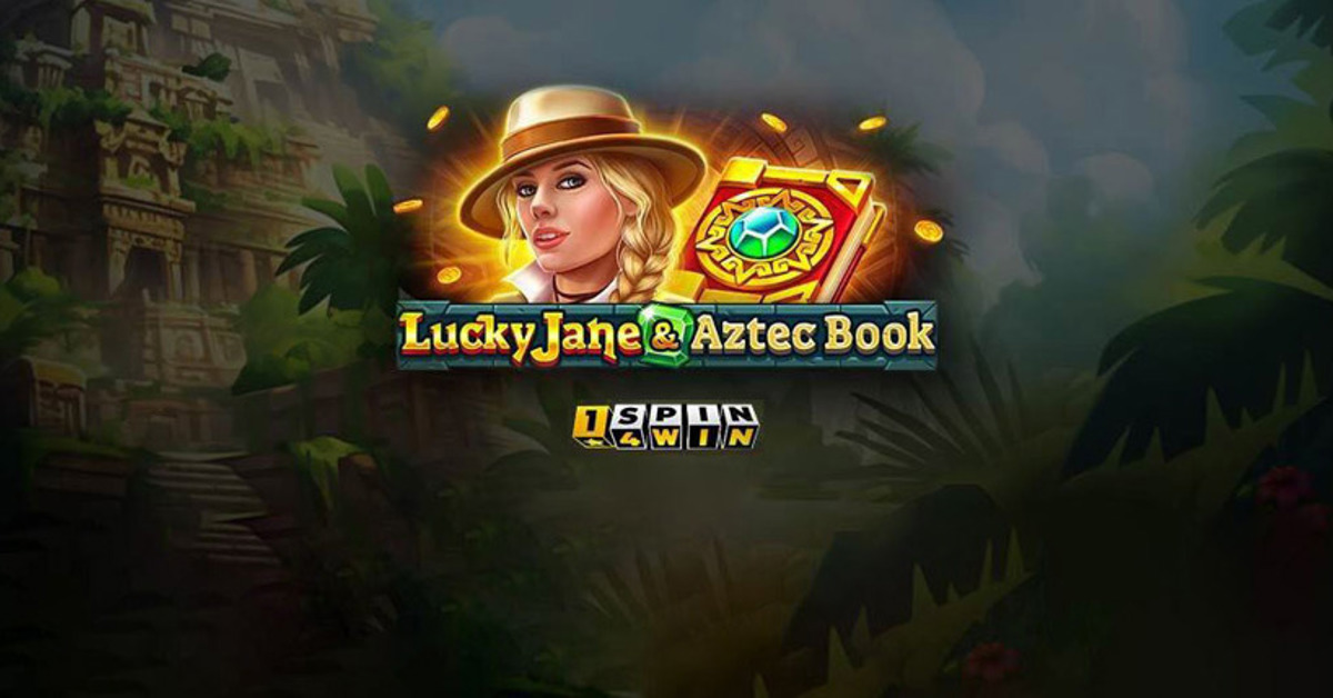 1spin4win release Lucky Jane & Aztec Book Slot