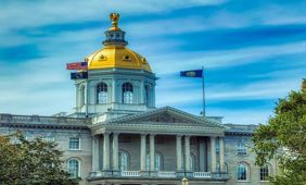 The New Hampshire State Capitol building