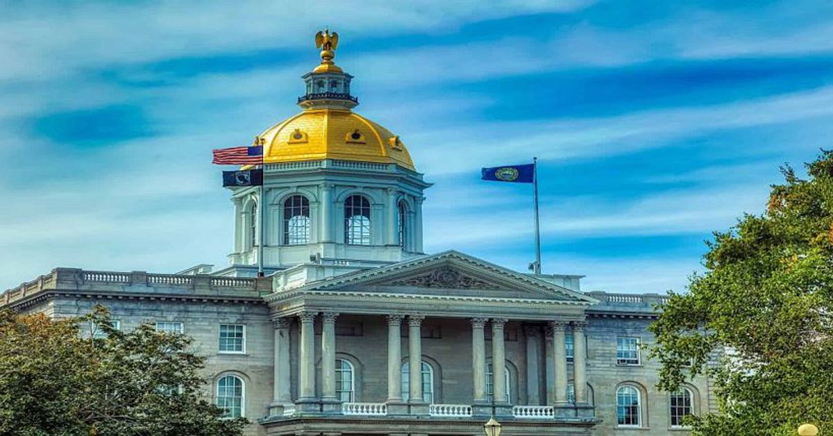 The New Hampshire State Capitol building